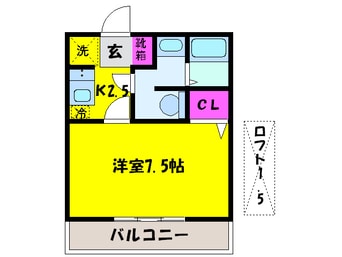 間取図 メディオ佐野