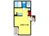 モダンアパートメント枚方上之町 1Rの間取り