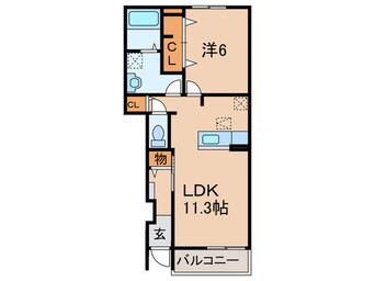 間取図 メゾンコート・Ｙ