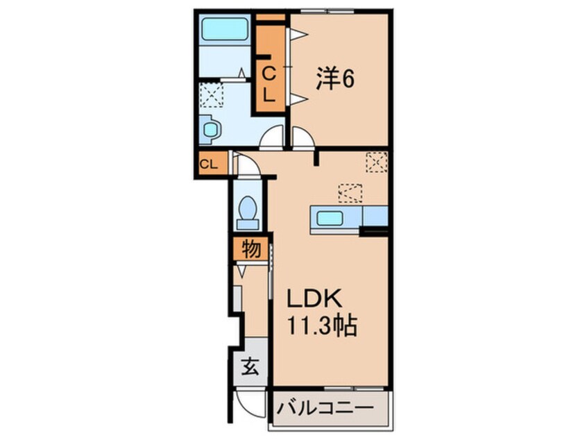 間取図 メゾンコート・Ｙ