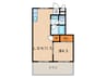 住吉サンシャイン 1LDKの間取り