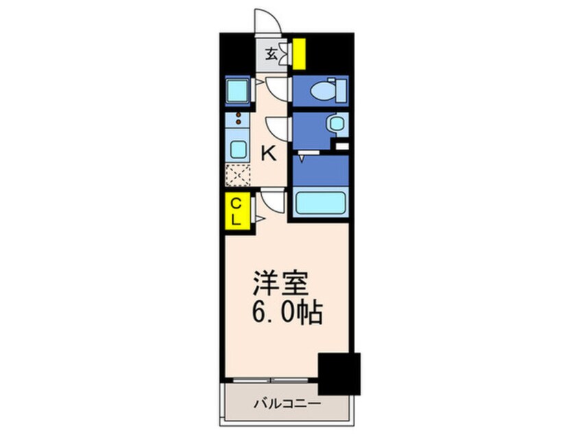 間取図 LEGESTA神戸ガーデンパレス(702)