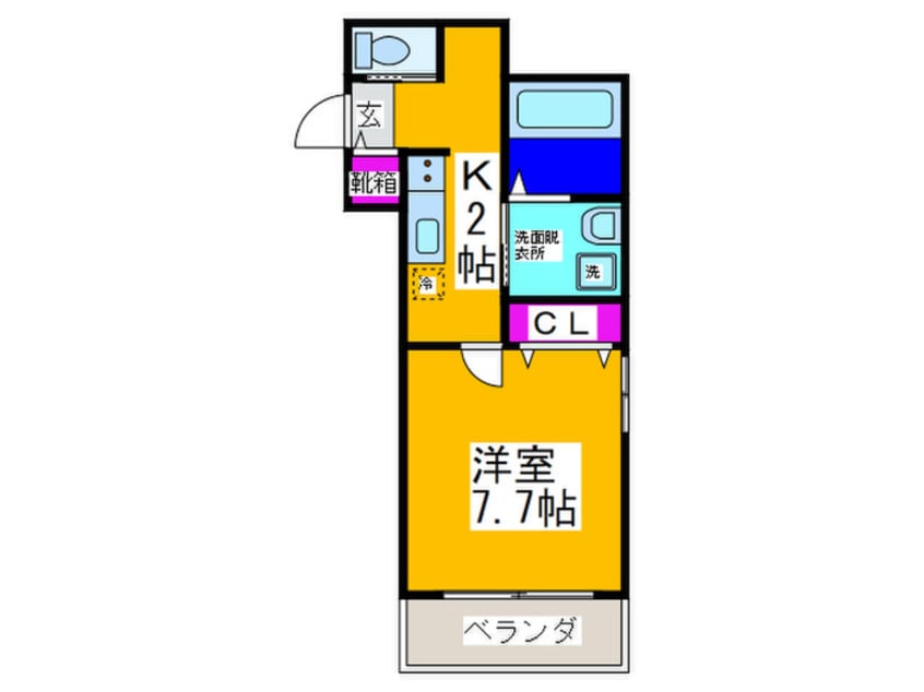 間取図 中谷ビル