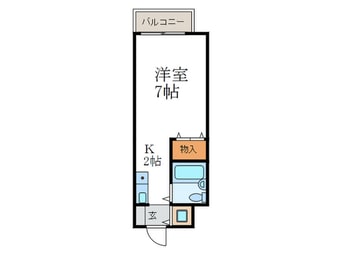 間取図 カーサデ下鴨