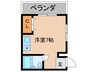 ムーンライト大桐 1Rの間取り