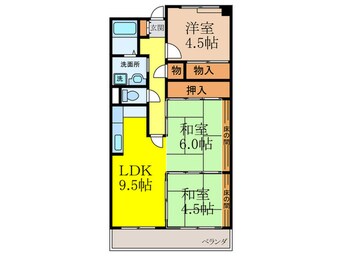 間取図 エクセレンス茨木