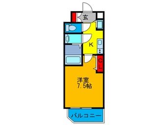 間取図 Luxe三国Ⅱ