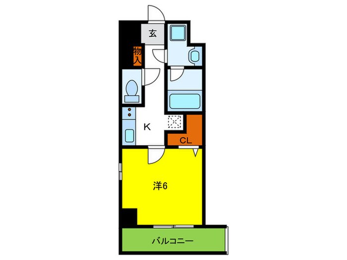 間取り図 Le Lien Itayado