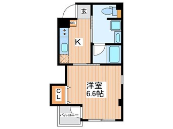 間取図 サンハイツ北島