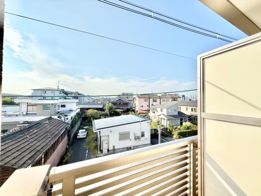 室内からの展望 サンハイツ北島