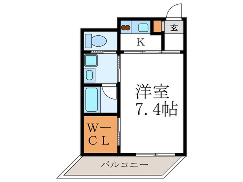 間取図 MONO･COMODO御前Ａ棟Ｂ棟