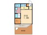 MONO･COMODO御前Ａ棟Ｂ棟 1Kの間取り