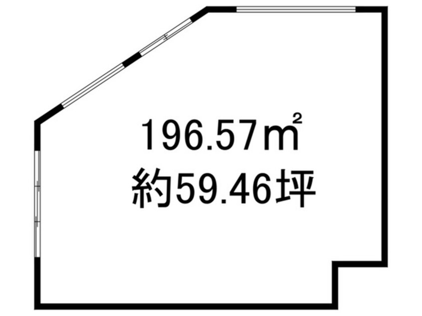 間取図 西田辺１丁目店舗