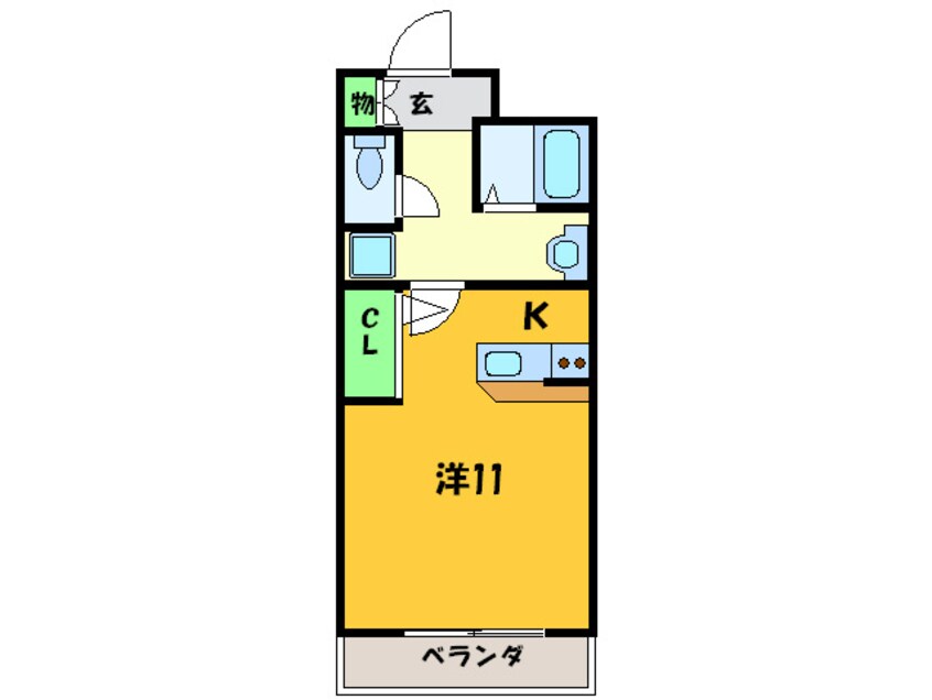 間取図 イズミ８２