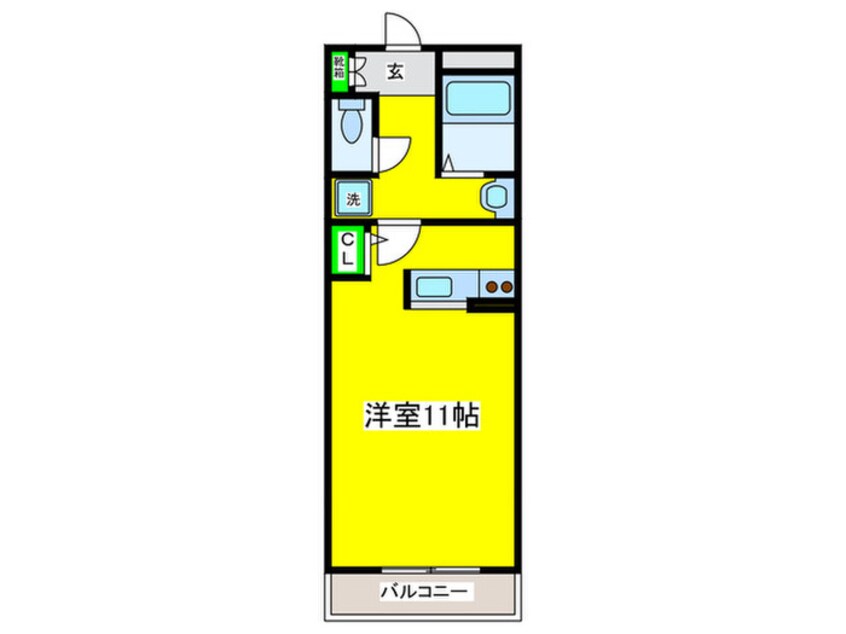 間取図 イズミ８２