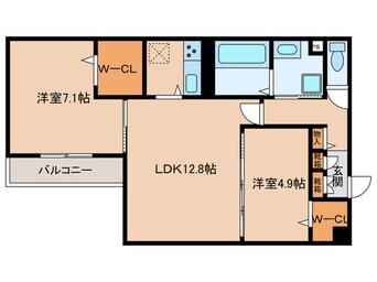 間取図 木蓮