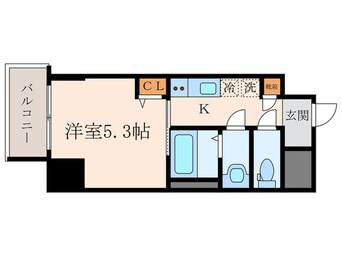 間取図 フォーリアライズ昭和南通Ⅰ