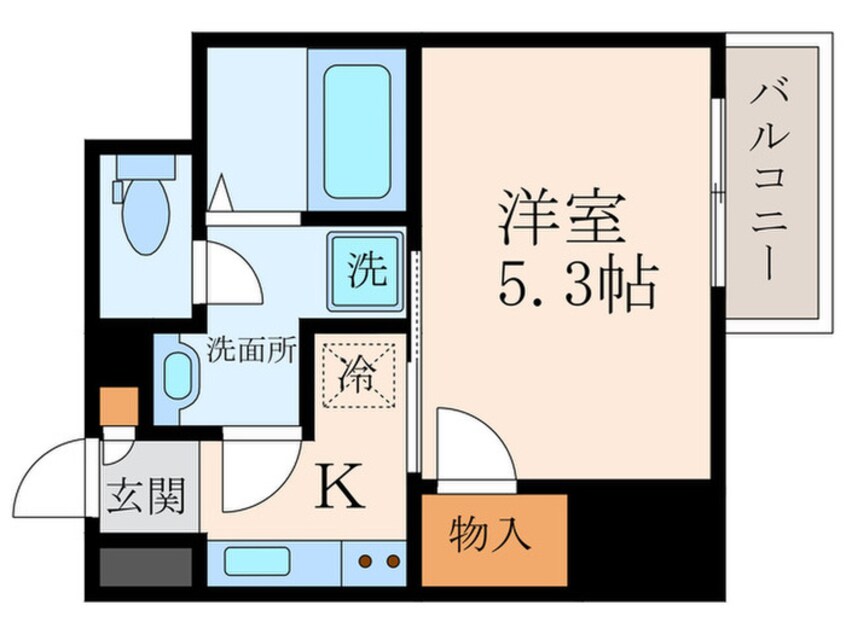 間取図 フォーリアライズ昭和南通Ⅰ