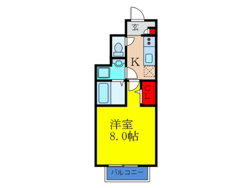 間取図 アネックス藤　ＥＡＳＴ