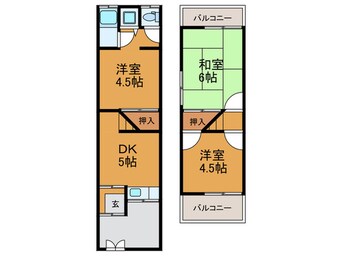 間取図 西楠の里町テラス