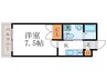 THEGARNETSUITE RESIDENCE西院Ⅰ 1Kの間取り