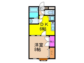 間取図 ア－ルヌ－ボ－スミックス