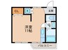 光和ハイツ 1Rの間取り