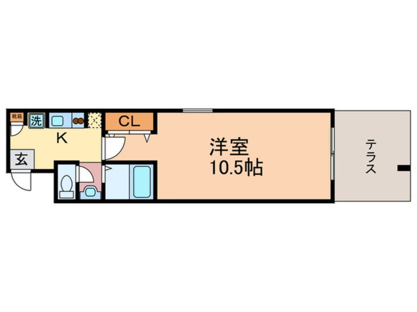 間取図 コルテ鴨川五条