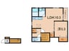 ＳＯＲＡ和坂 1LDKの間取り