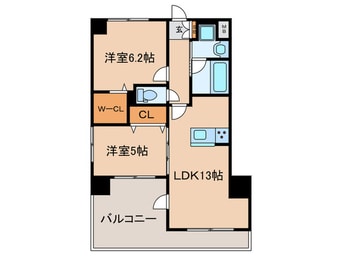 間取図 仮）ティマーレジデンシィ塚口