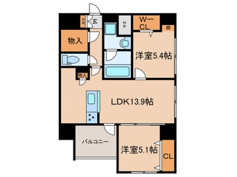 間取図 仮）ティマーレジデンシィ塚口