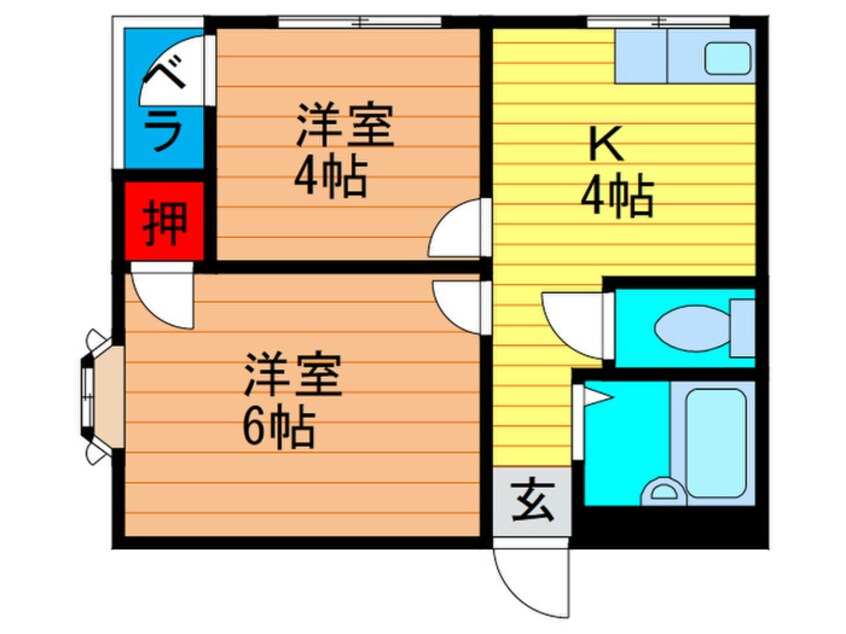 間取図 アクティオ大宮