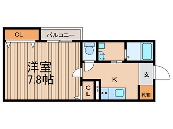 間取図 シエルグランデ町楠葉