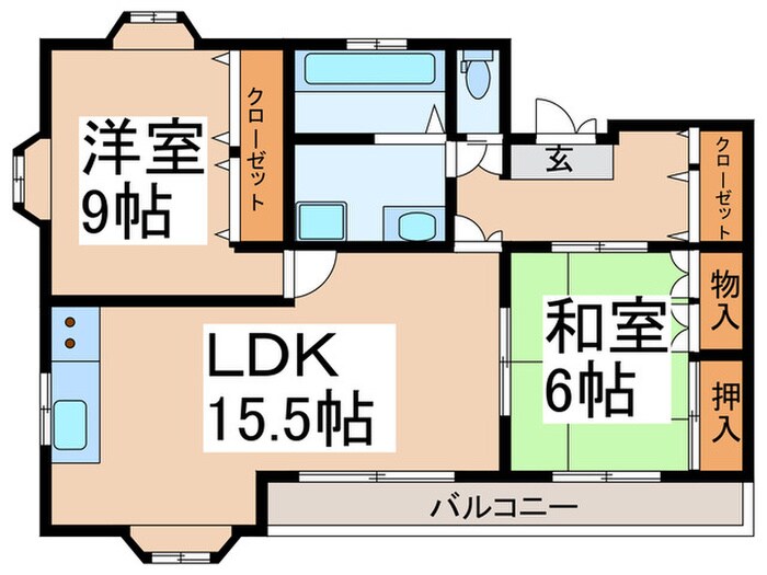 間取り図 御舟ハイツ