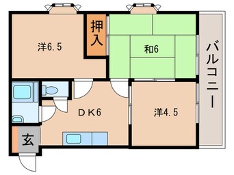 間取図 ロワイヤル学文