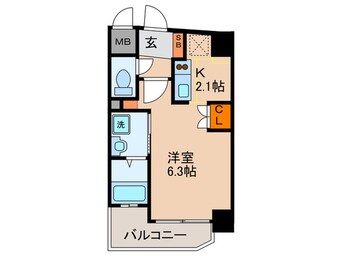 間取図 メロディア塚本