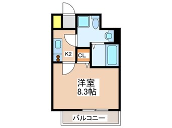 間取図 セレニテ難波西