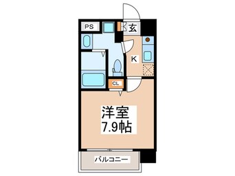 間取図 セレニテ難波西