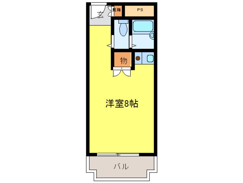 間取図 光栄ハイツ古曽部