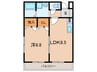 アギ－ハイツ 1LDKの間取り