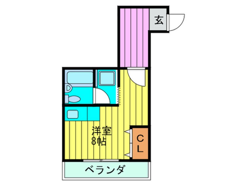 間取図 山一守口壱番館