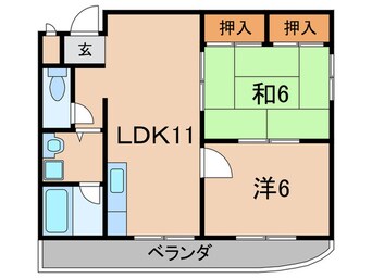間取図 フローレンス甲子園