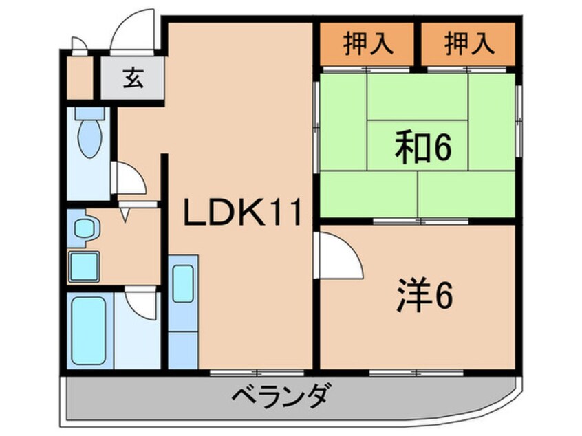 間取図 フローレンス甲子園