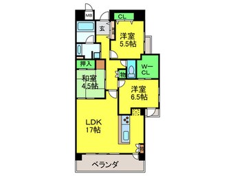 間取図 インペリアル鳳