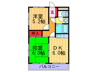 間取図 エンジェリ星ヶ丘