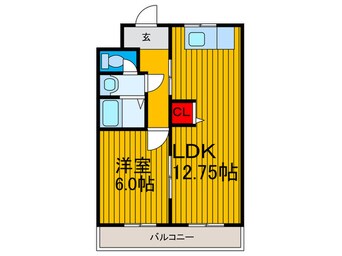 間取図 エンジェリ星ヶ丘