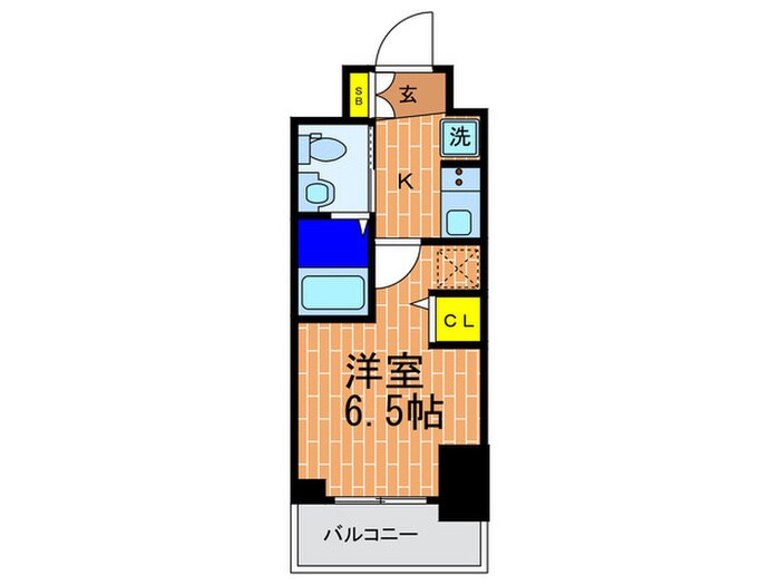 間取り図 ｴｽﾃﾑｺｰﾄ神戸ﾊｰﾊﾞｰﾗﾝﾄﾞ前Vｱｸｱ