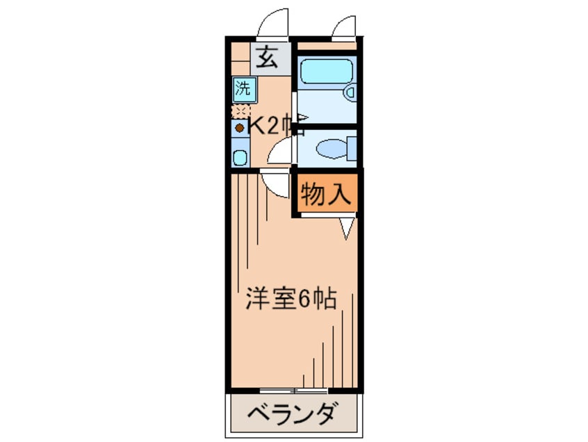 間取図 エスペランサカーサ