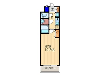 間取図 プレサンス京都四条大宮(306)