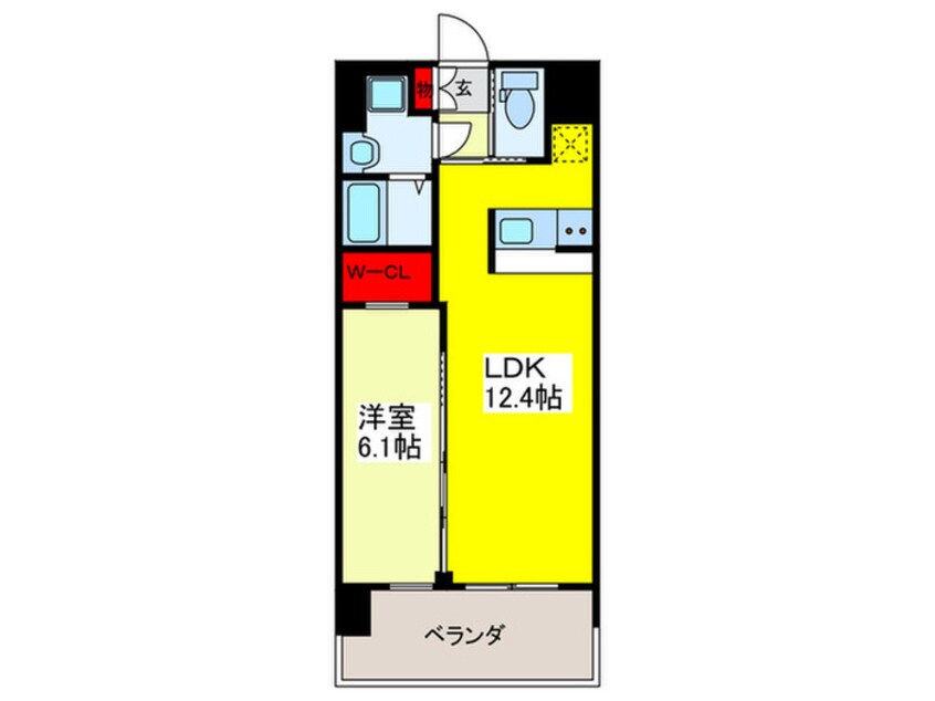 間取図 プレジオ永和ASIAN